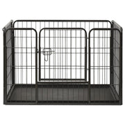 Puppy Playpen Steel 36"x23.2"x24"