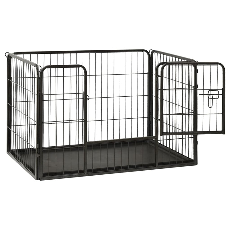 Puppy Playpen Steel 36"x23.2"x24"