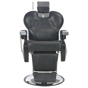 Barber Chair Black 28.3"x26.8"x38.6" Faux Leather