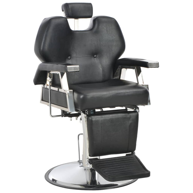 Barber Chair Black 28.3"x26.8"x38.6" Faux Leather