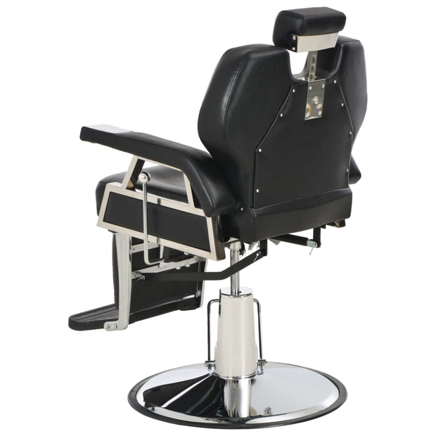 Barber Chair Black 28.3"x26.8"x38.6" Faux Leather