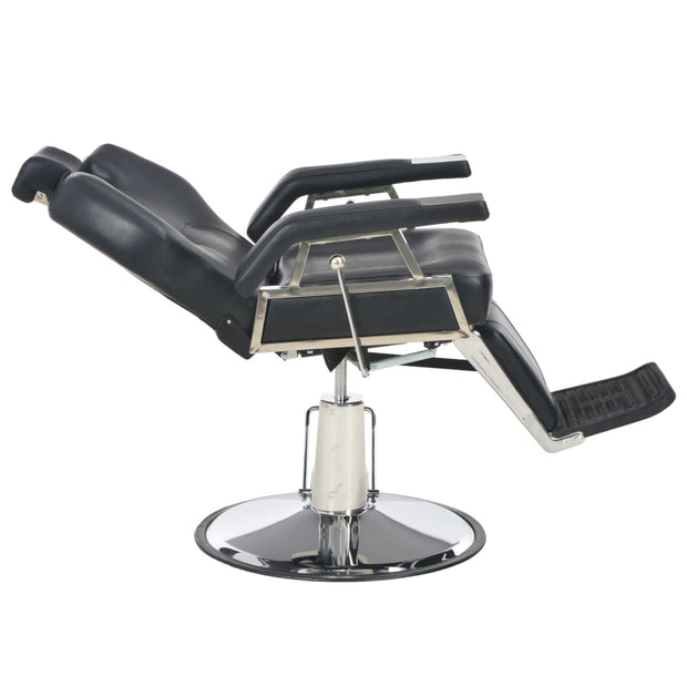 Barber Chair Black 28.3"x26.8"x38.6" Faux Leather