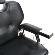 Barber Chair Black 28.3"x26.8"x38.6" Faux Leather