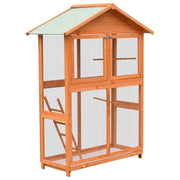 Bird Cage Solid Pine & Fir Wood 49.4"x23.4"x64.6"