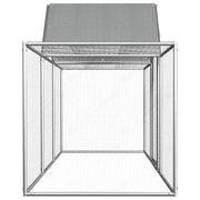 Chicken Coop 9.8'x3.3'x4.9' Galvanized Steel