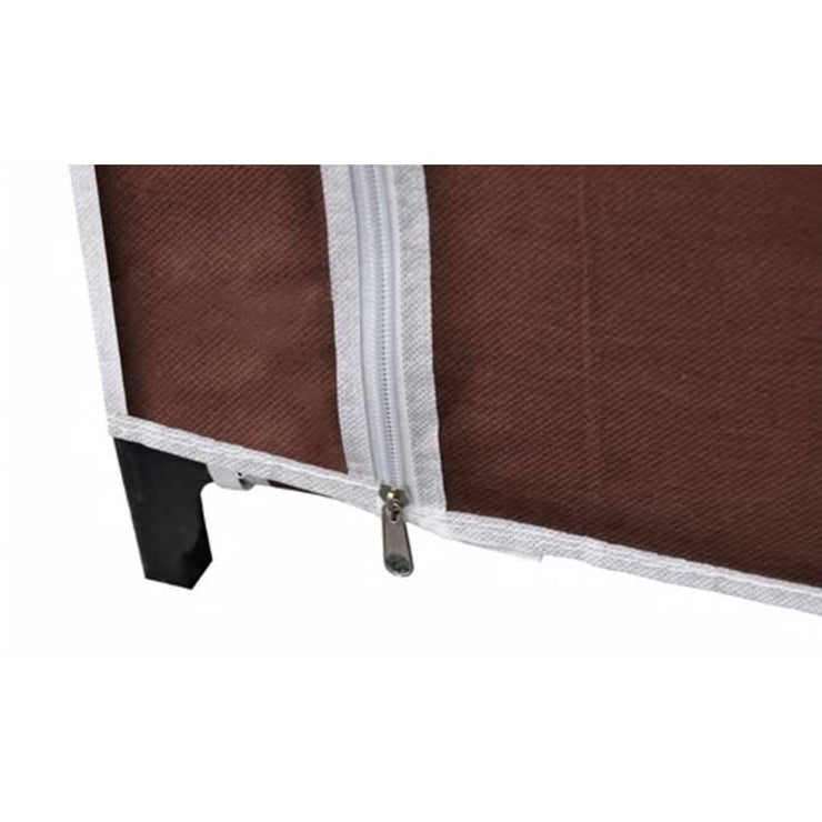 Fabric Wardrobe Brown