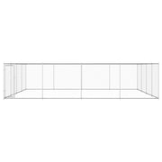 Outdoor Dog Kennel Galvanized Steel 299.2"x299.2"x72.8"