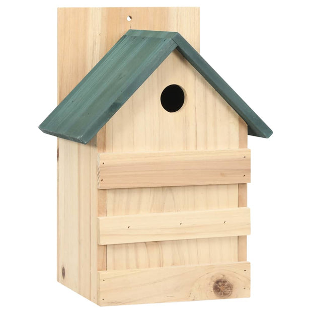 Bird Houses 4 pcs 9.1"x7.5"x13" Firwood