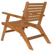 Patio Chairs 2 pcs Solid Acacia Wood