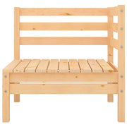 Patio Corner Sofas 2 pcs Solid Wood Pine