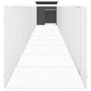 Chicken Cage Anthracite 393.7"x35.8"x39.4" Galvanized Steel