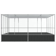 Aviary Silver 164.6"x163"x83.5" Steel