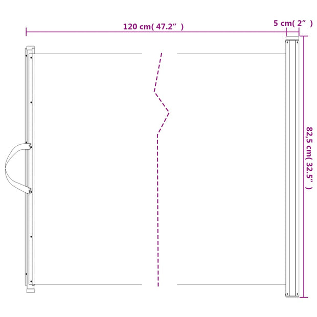 Retractable Pet Gate Black 32.5"x49.2"