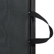 Retractable Pet Gate Black 46.3"x49.2"